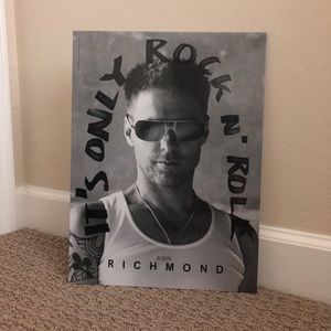 Bryan Adams for John Richmond Sunglasses Wall Ad